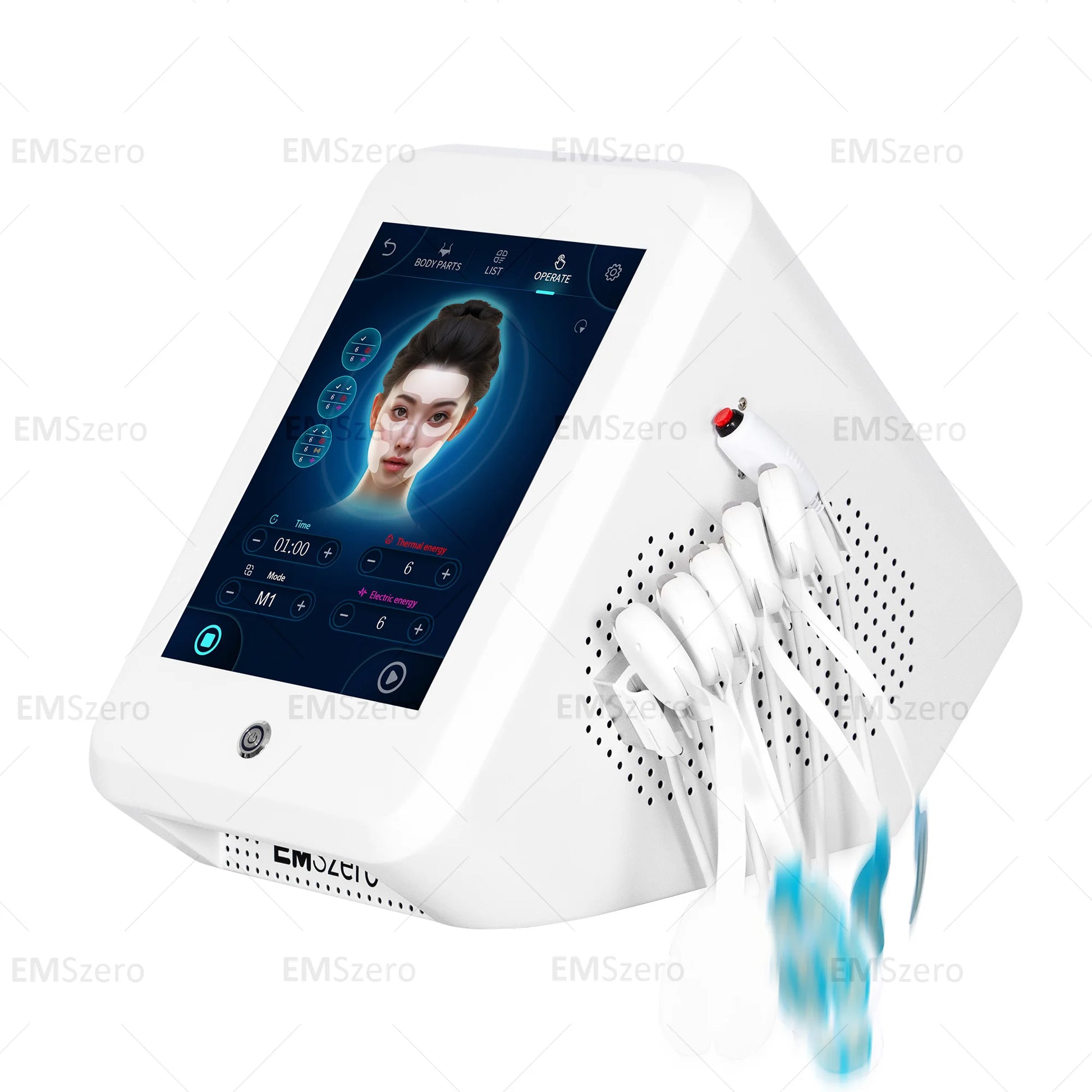 2024 The latest portable EMRF face antiaging care machine pe face lif