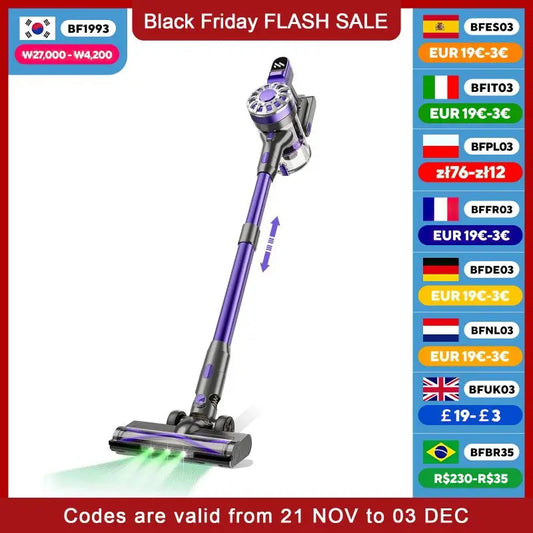 Wireless Handheld Vacuum Cleaner Cordless Handheld Chargeable Auto For Home & Car & Pet Mini Vacuum Cleaner ZCWA V07 100000PA