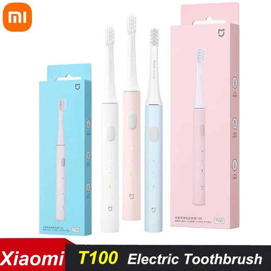 Original Xiaomi Mijia T100 Sonic Electric Toothbrush Adult Ultrasonic Automatic Toothbrush USB Rechargeable Tooth Brush IPX7