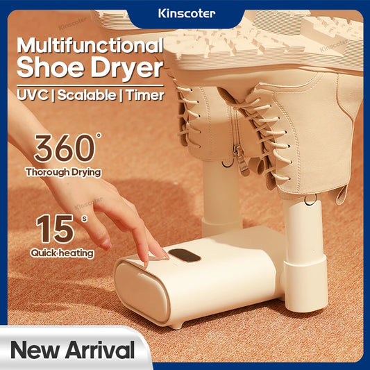 Electric Shoes Boots Dryer With Intelligent Timer Portable Household Deodorizer Dehumidifier Dryer for Shoes Boots Socks Gloves