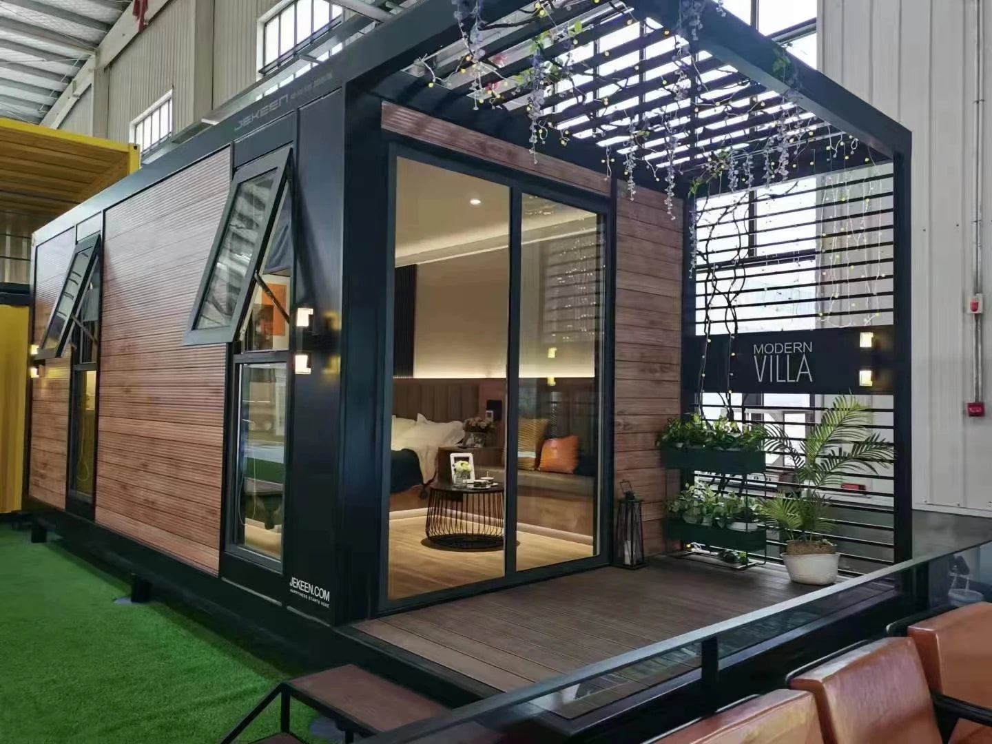 luxury modern prefab 2 3 4 bedroom house china prefabricated flat pack living container home
