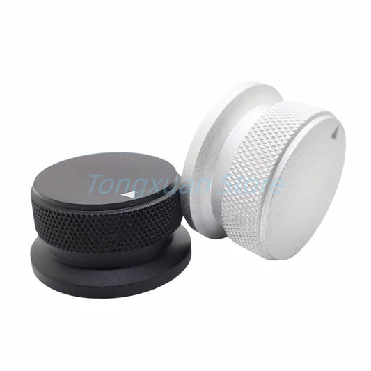 1pc38x20mm Aluminium Alloy Sandblasting Potentiometer Switch Caps Oven Electric Appliance Audio Amplifier Adjusting Knobs