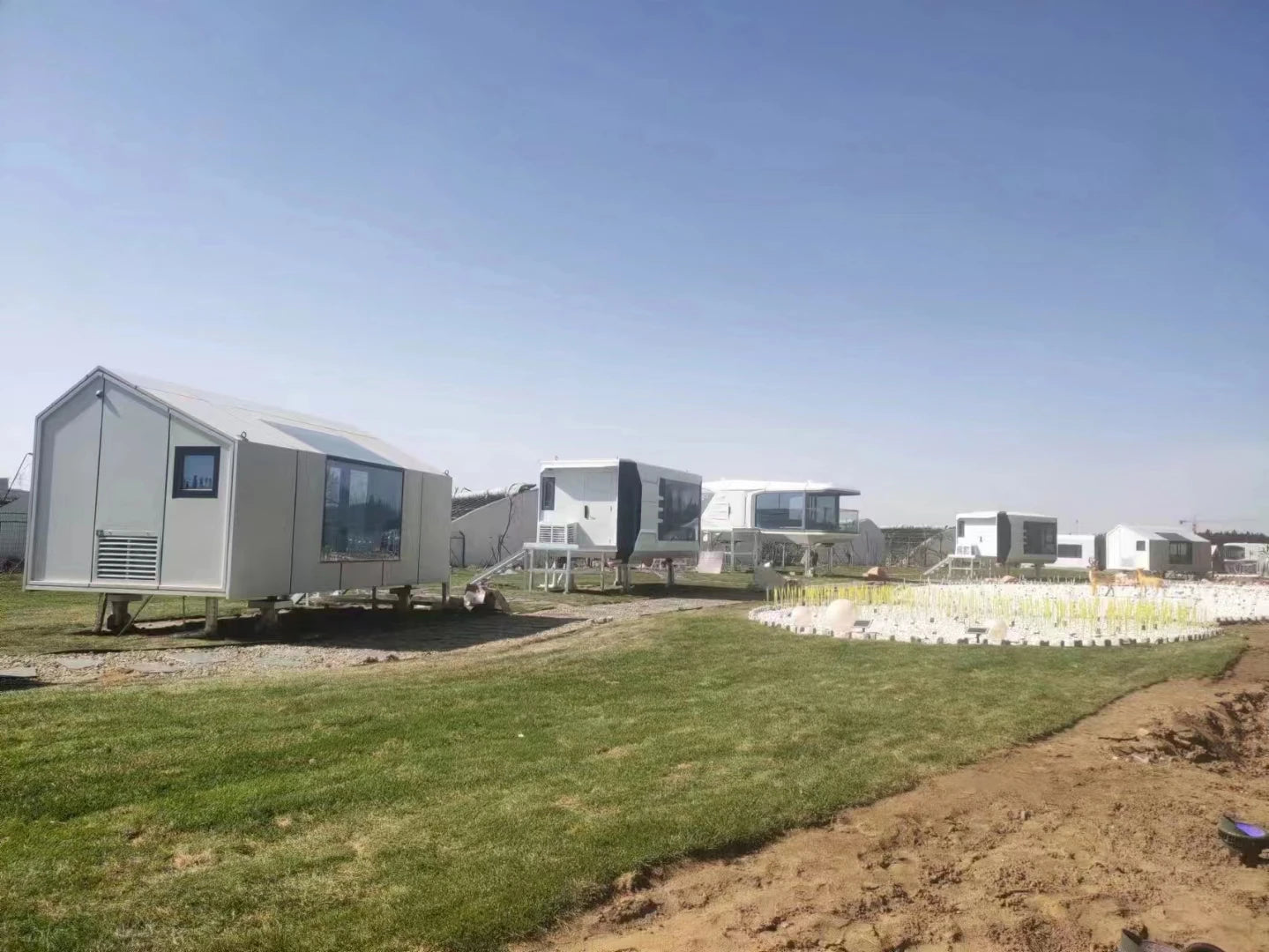 Luxury Portable Mobile Hotel Home Stay Resort Building modular Prefab House Building automation