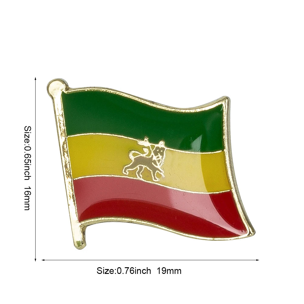 Flag Laple Pin Badge Brooch Albania Algeria Montenegro U.A.E. Oman Azerbaijan Ethiopia Ireland Estonia Andorra Austria Australia