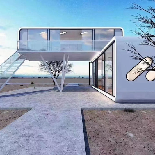 Capsule Space Carbin, prefab Smart modular homes, prefabricated Small Home Box House alarm kit