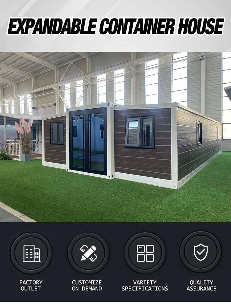 Chinese Prefabricated House Villas Prefab Houses Modern Luxury Container House 20 Ft Expandable 40ft Gym Container