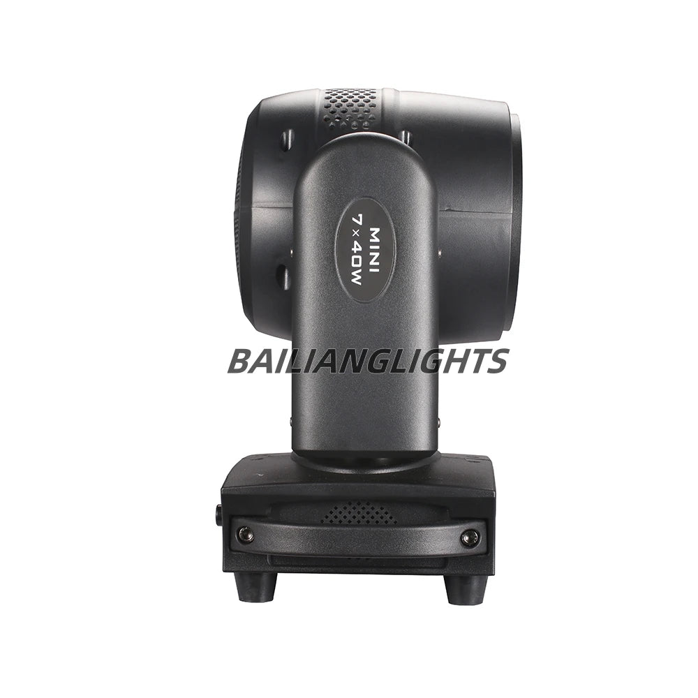 2PCS Lyre Sharpy LED Beam + Wash Mobile Lighting Equipment, DMX for NightClub, Dj Chang Party, Bar, 4 in1, Zoom, RGBW, 7x40W