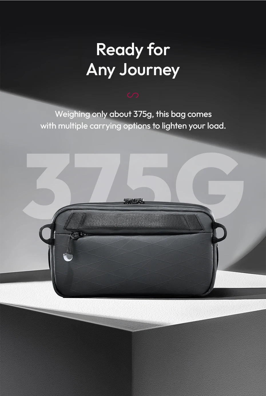 Ulanzi BT02 Storage Bag for Travel for ID Card Phone Makeup brush Charger Mouse Passport Toiletry Bag Polyester Waterproof Bag