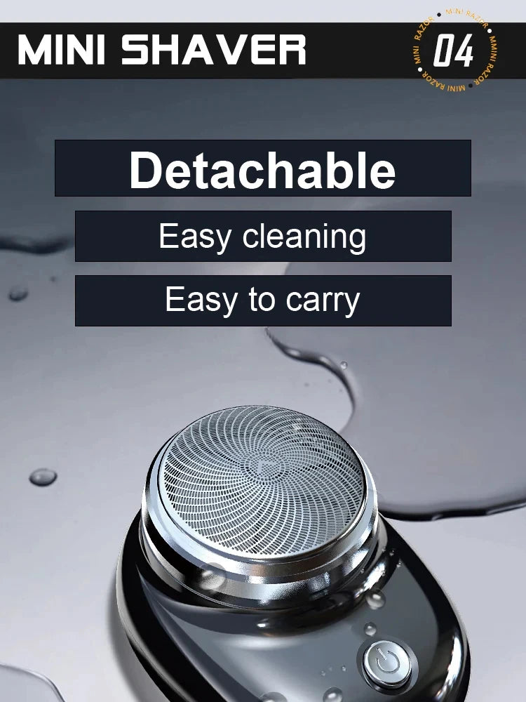 Xiaomi MIJIA Electric Shaver Charging Mini Pocket Travel Razor Portable Wireless Detachable Shaver Facial Beard Hair Trimmer